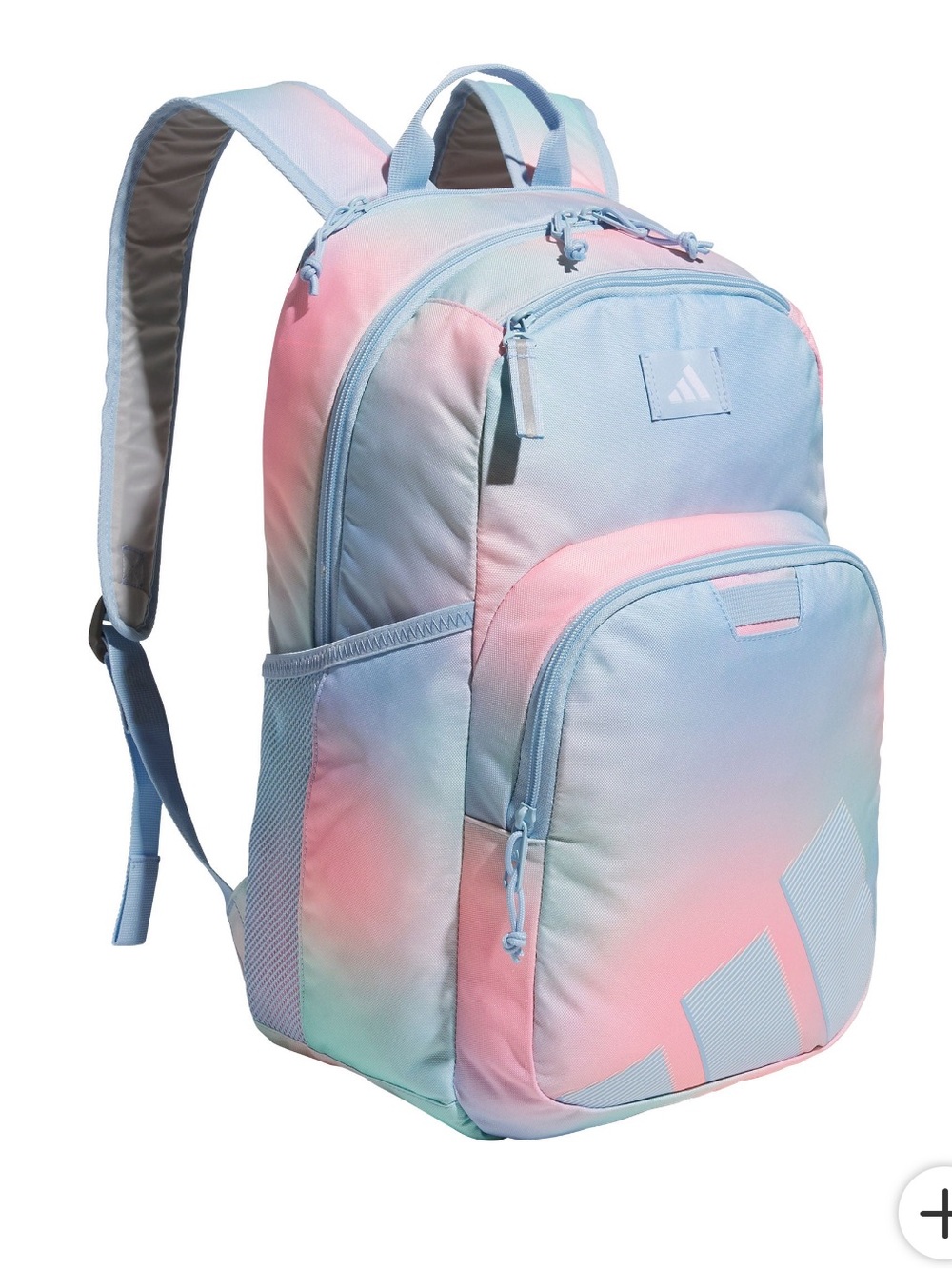 Adidas Midway Tie-Dye Backpack - Pink & Blue
